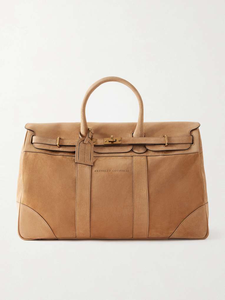 Brunello Cucinelli — Suede Weekend Bag