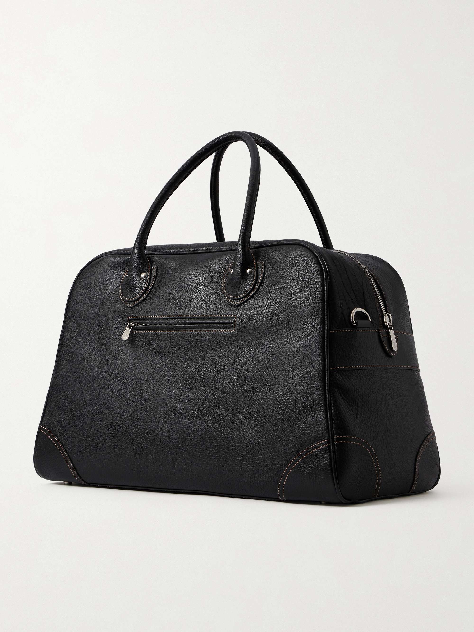 BRUNELLO CUCINELLI Full-Grain Leather Weekend Bag for Men | MR PORTER