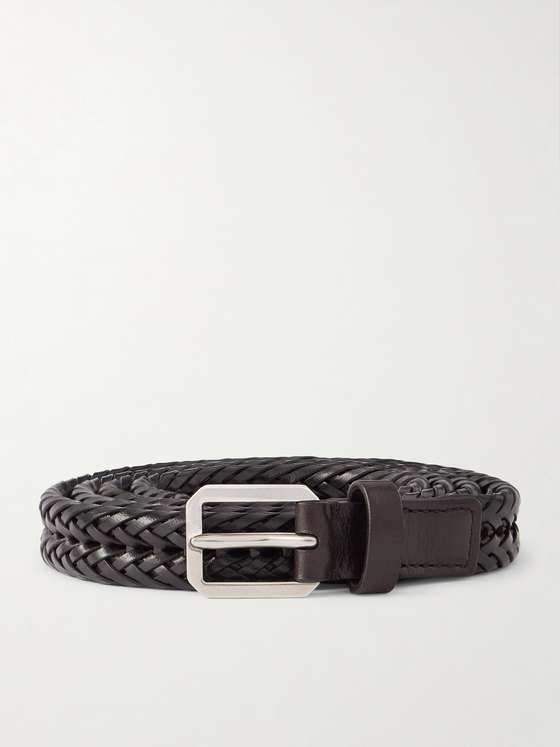 Tomford 2cm Woven Leather Belt