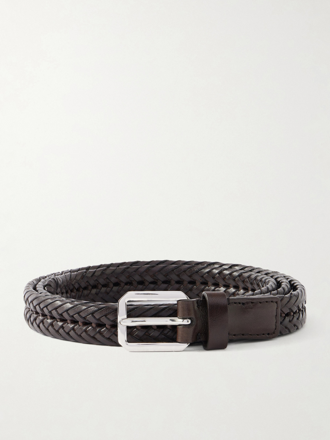 Tom Ford 2cm Woven Leather Belt EU 105