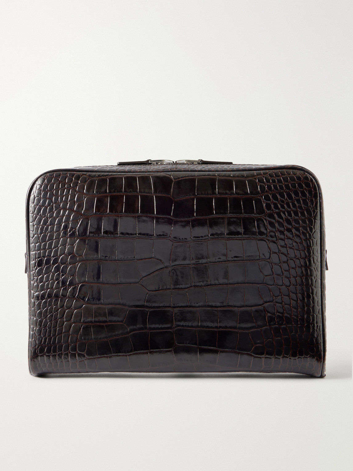 Tom Ford Croc-Effect Leather Pouch - Men
