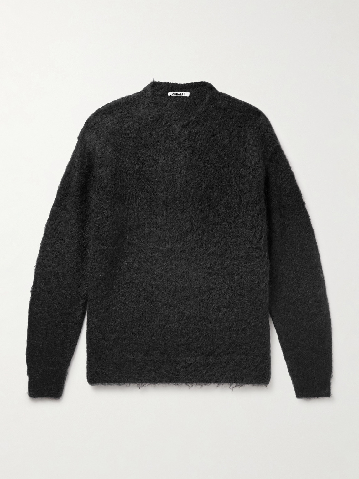 Auralee Brushed Mohair and Wool-Blend Sweater - Men