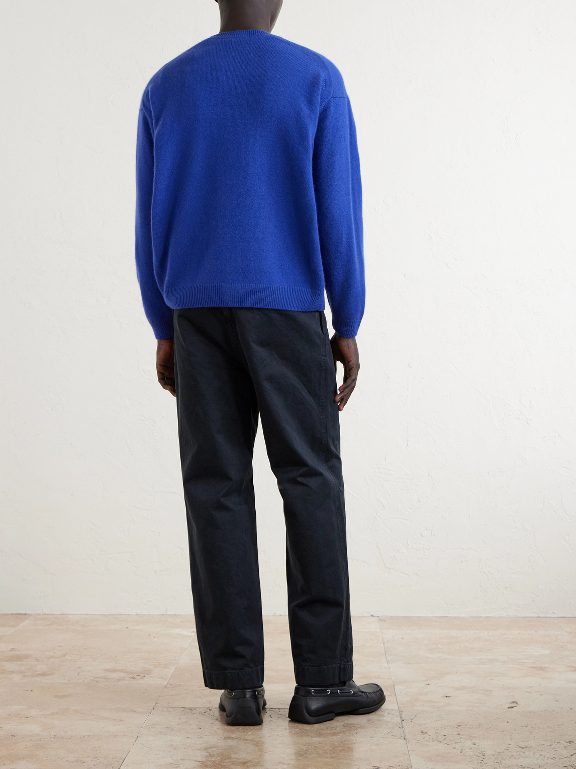  Auralee - Cashmere Sweater - Men - Blue - 3 