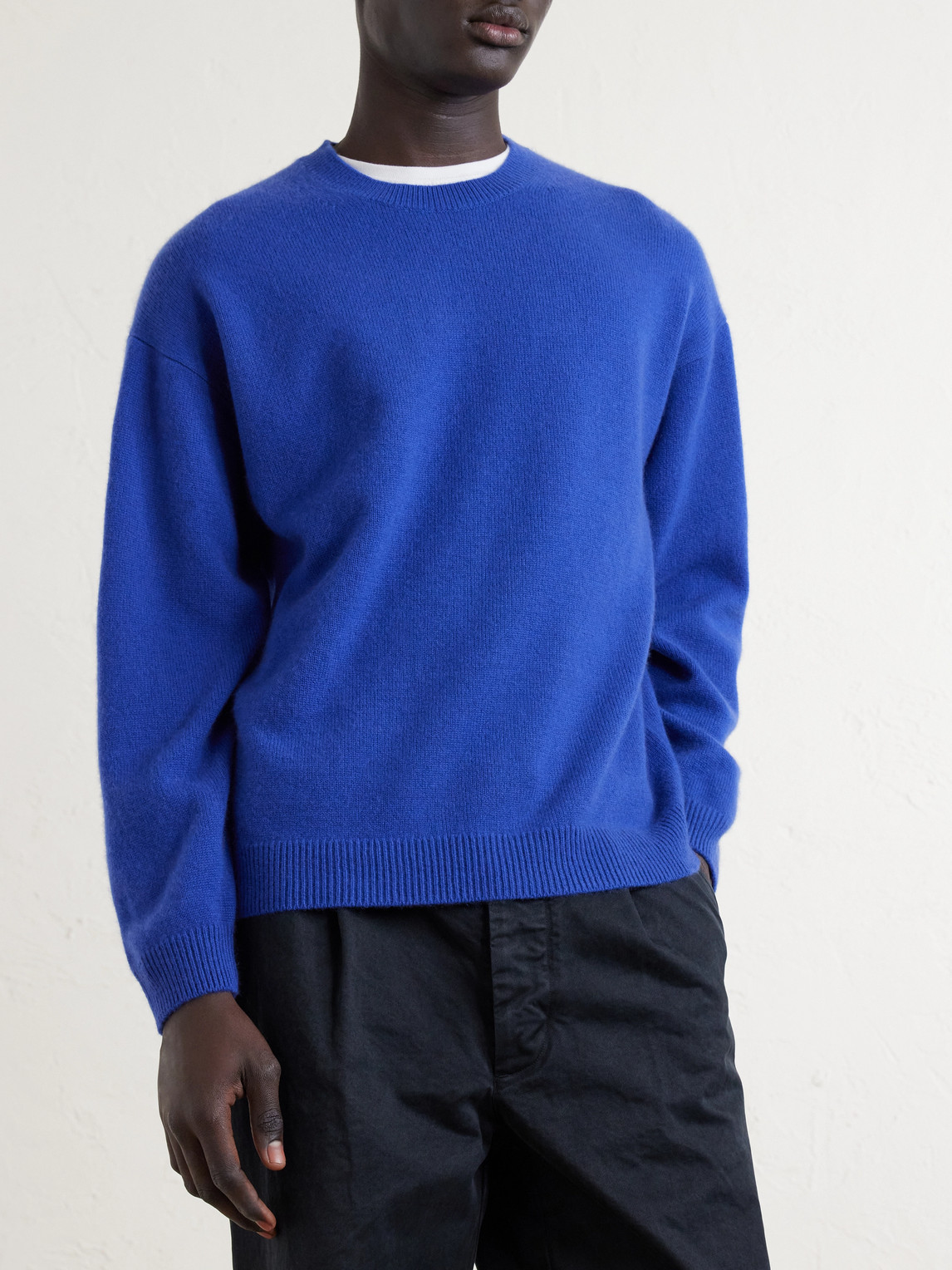  Auralee - Cashmere Sweater - Men - Blue - 3 