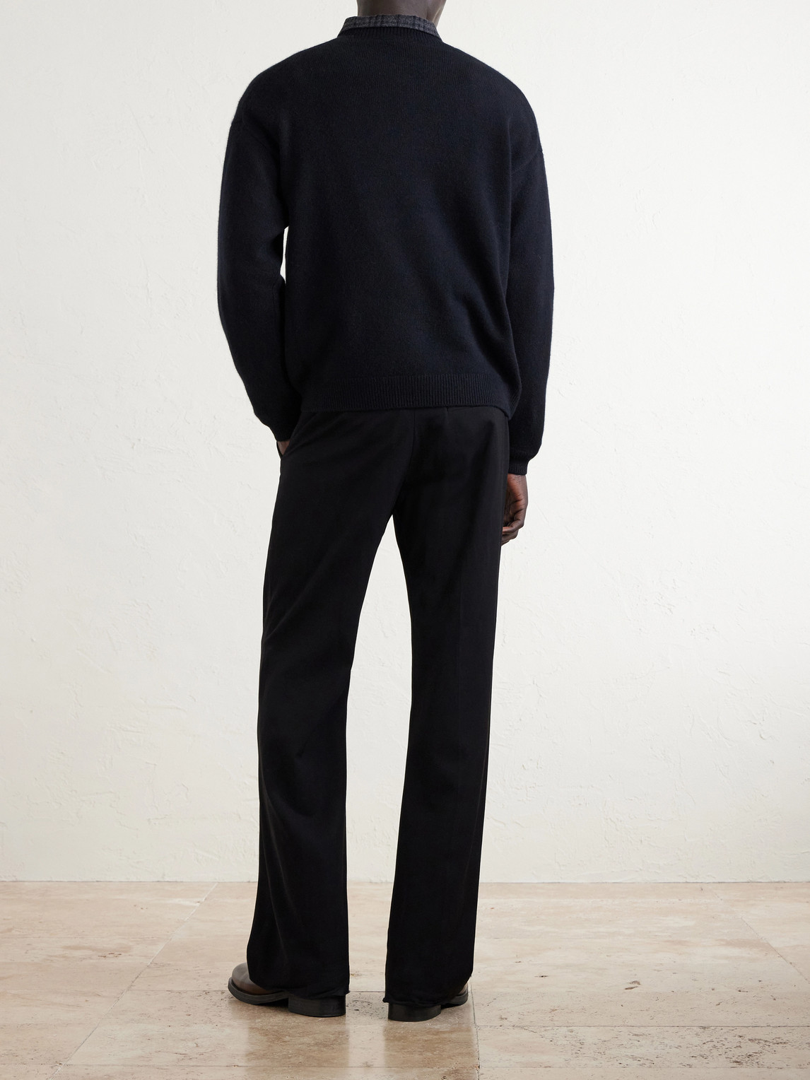  Auralee - Cashmere Sweater - Men - Black - 3 