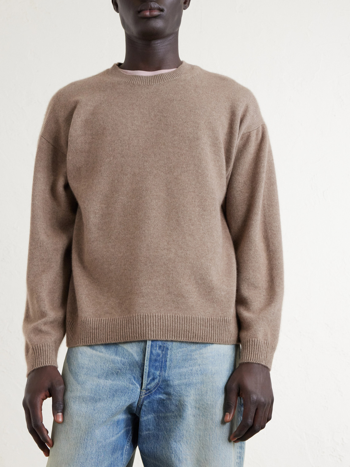 Auralee - Cashmere Sweater - Men - Brown - 3 