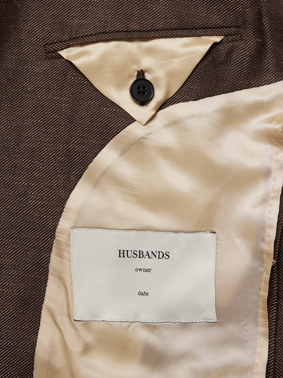 Wool And Linen-Blend Twill Suit Jacket