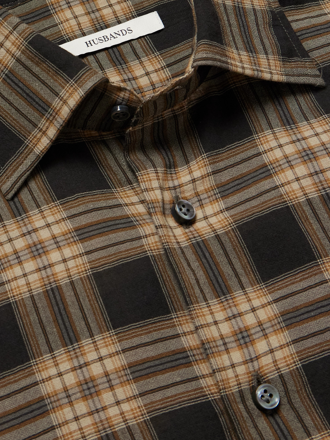 Cotton-Voile Shirt Checked