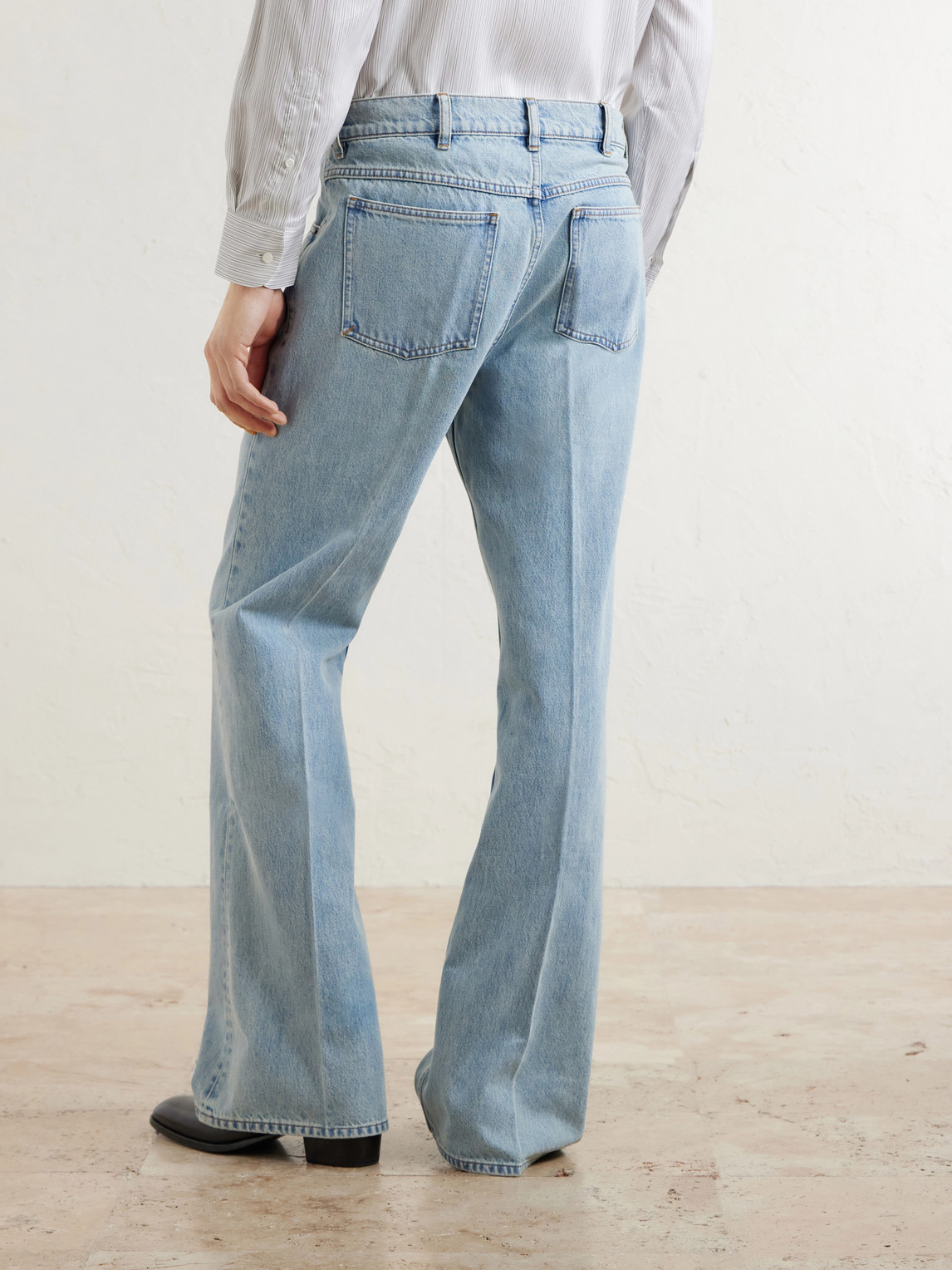 Husbands Flared Jeans In Blue