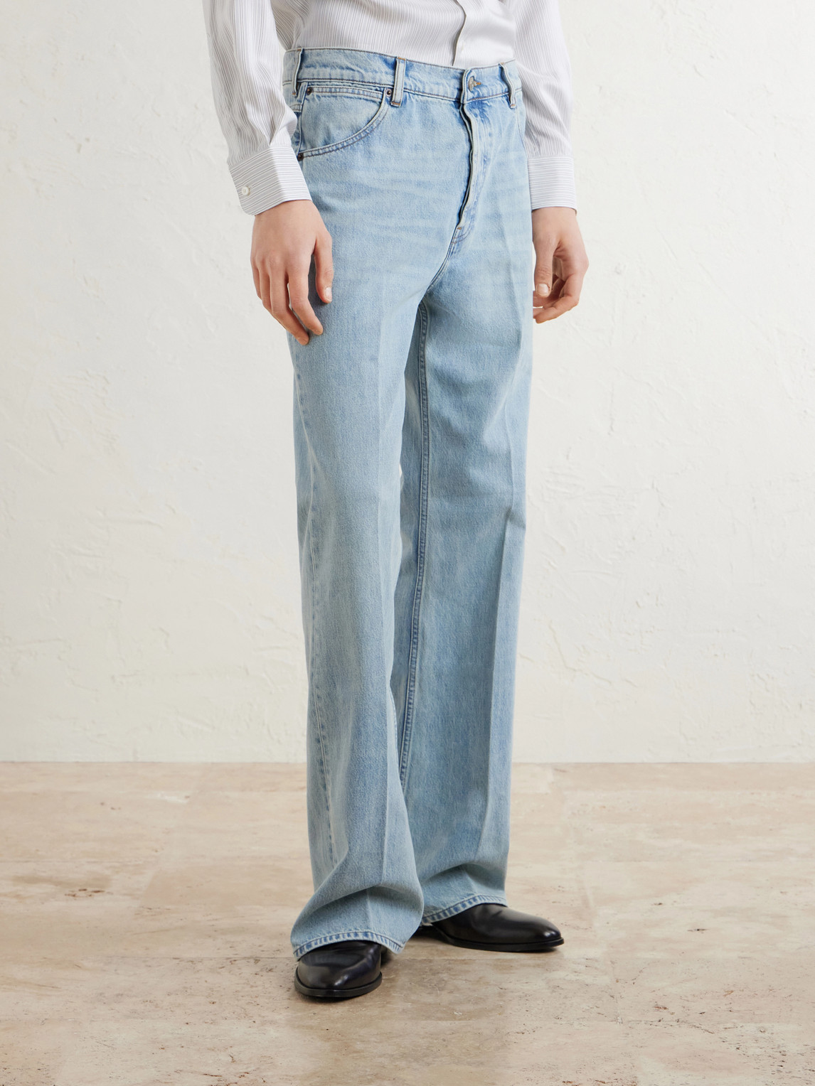 Husbands Flared Jeans In Blue