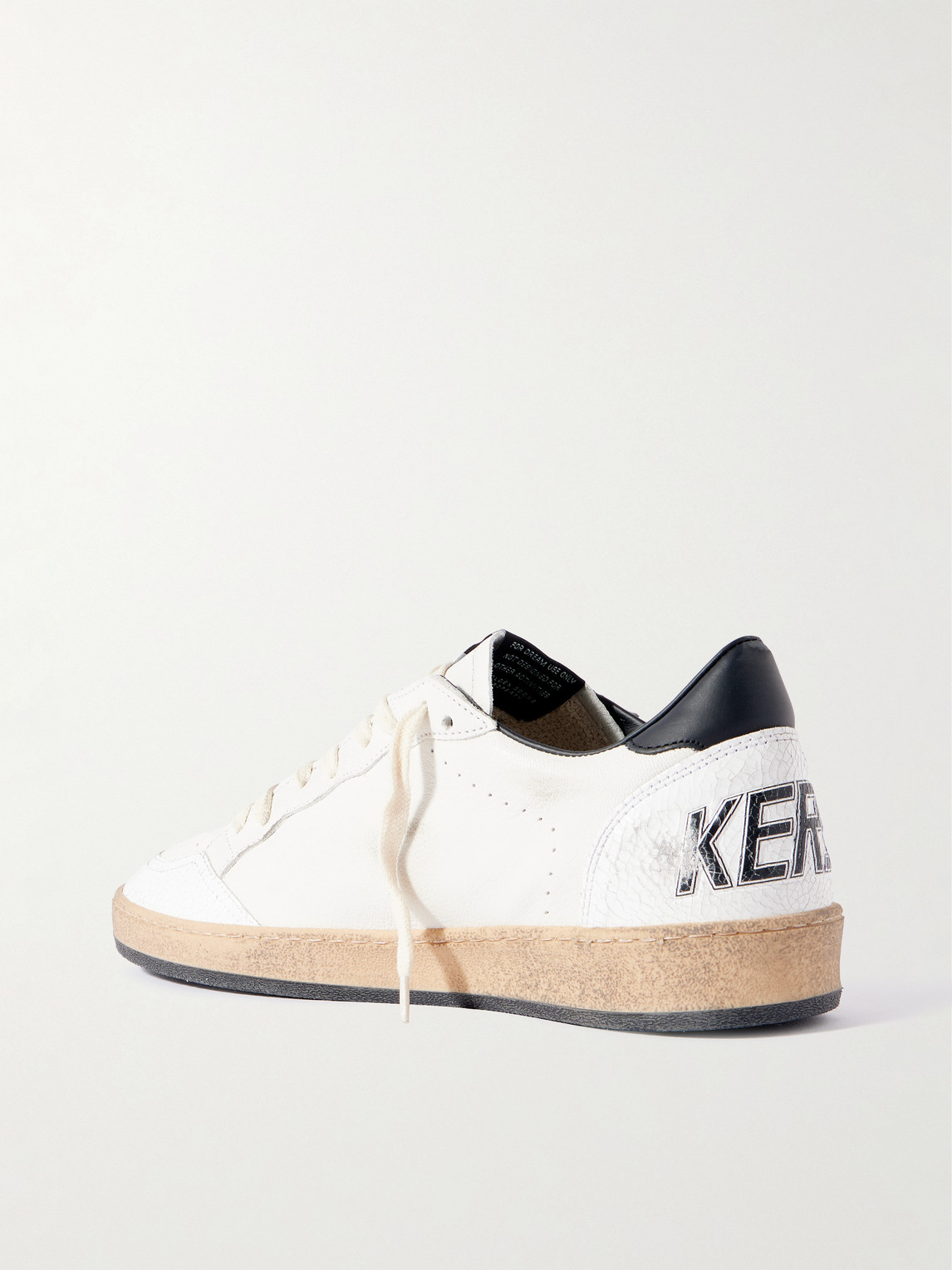 Ball Star Distressed Sneakers