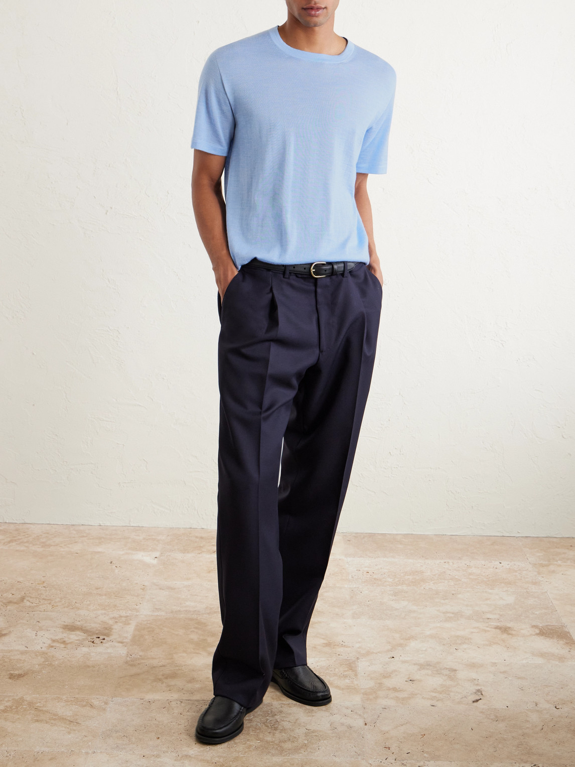 Cashmere And Silk-Blend T-Shirt