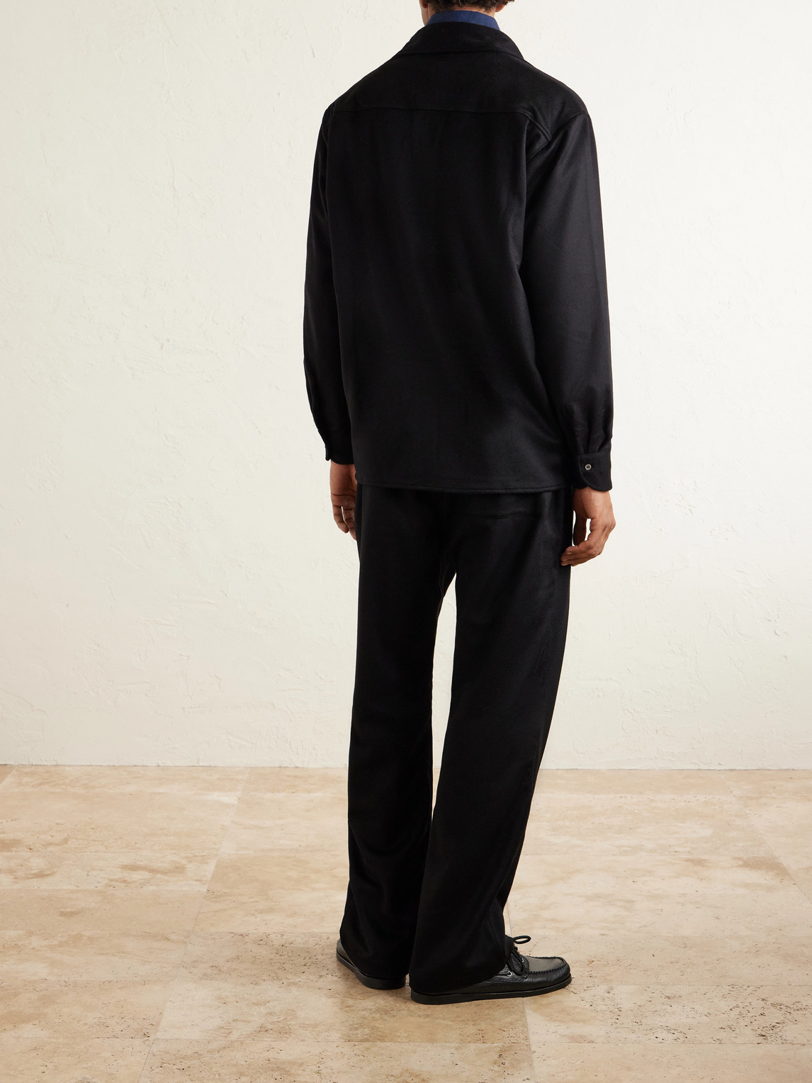 Cashmere Shirt Jacket