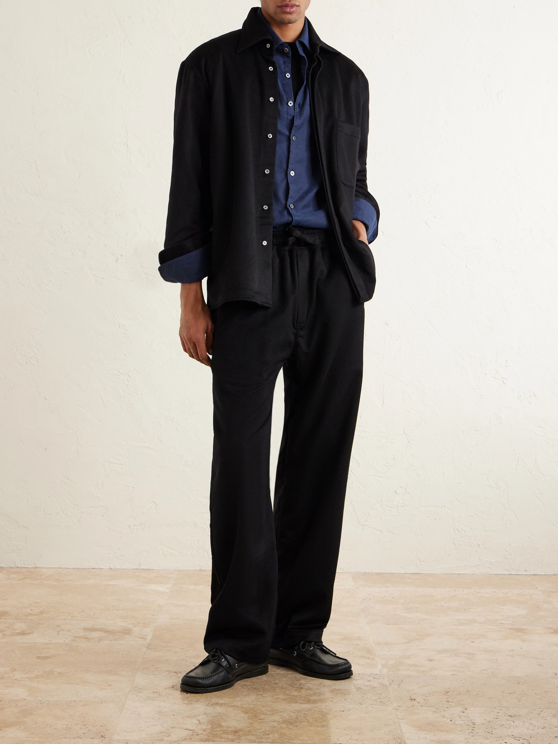 Cashmere Shirt Jacket