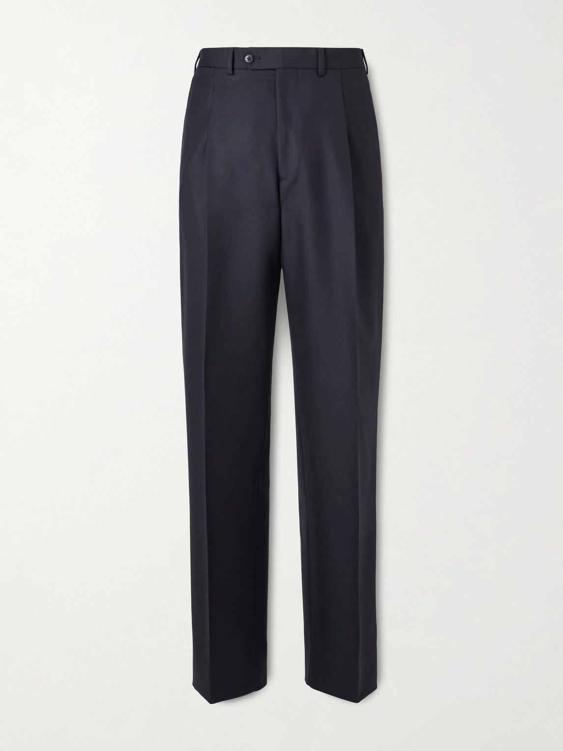 Saman Amel Amo Straight-Leg Cotton-Blend Suit Trousers - Men