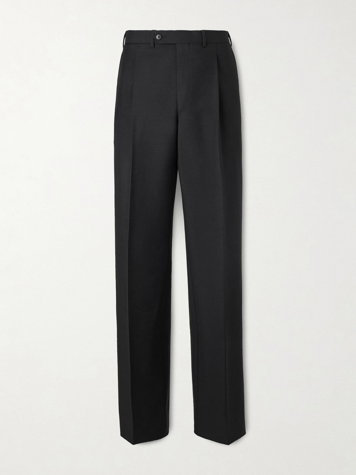 Saman Amel Amo Straight-Leg Wool and Mohair-Blend Suit Trousers - Men