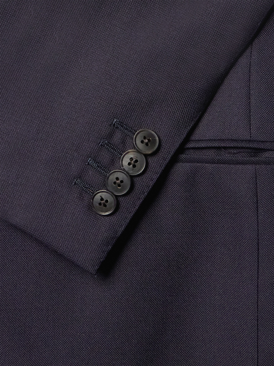Saman Amel Wool Blazer In Blue