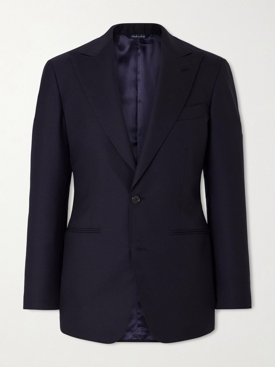 Saman Amel Wool Blazer In Blue