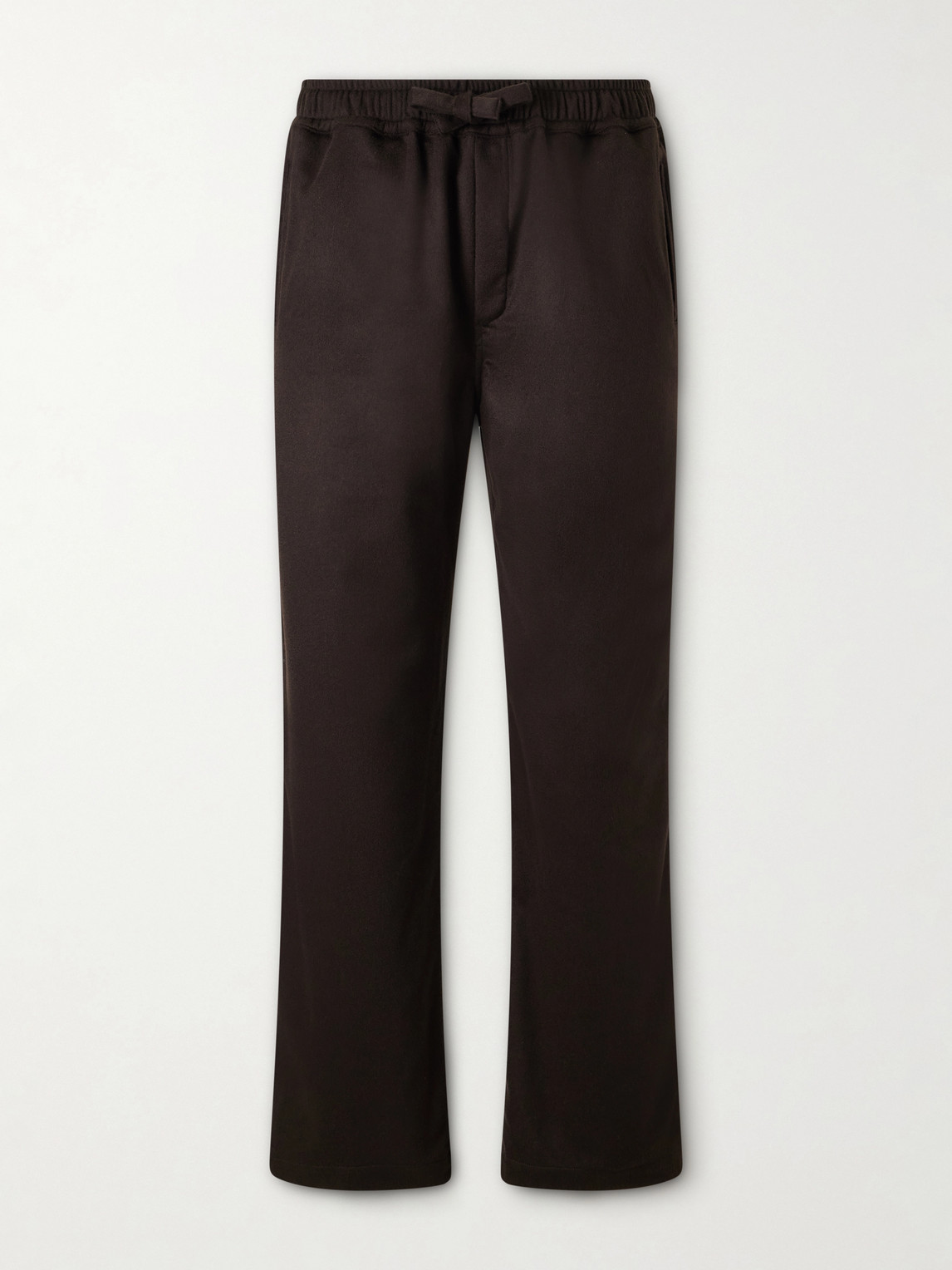 Saman Amel Straight-Leg Cashmere Drawstring Trousers - Men
