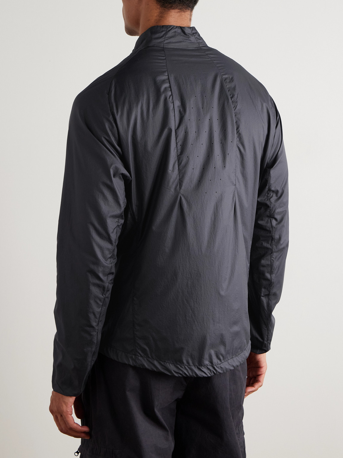 Portal Code Recycled-ripstop Jacket In Black