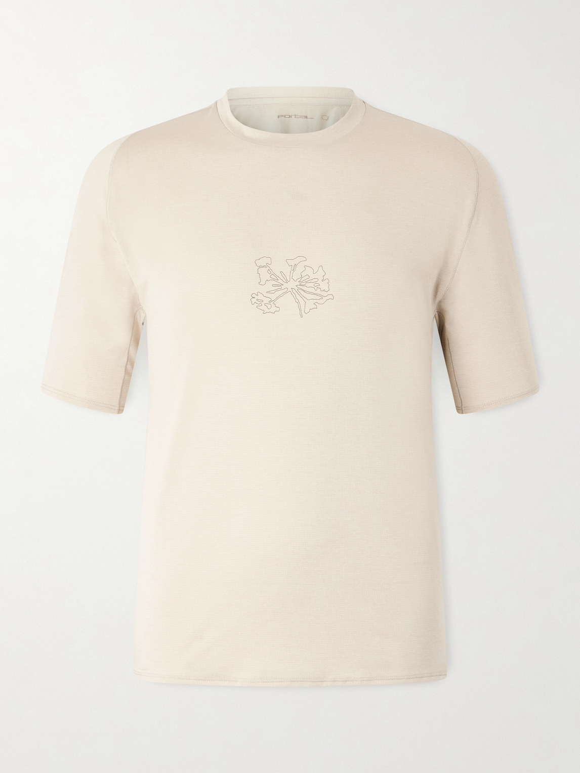 Portal Lateral Peak Logo-Print Recycled-Jersey T-Shirt - Men