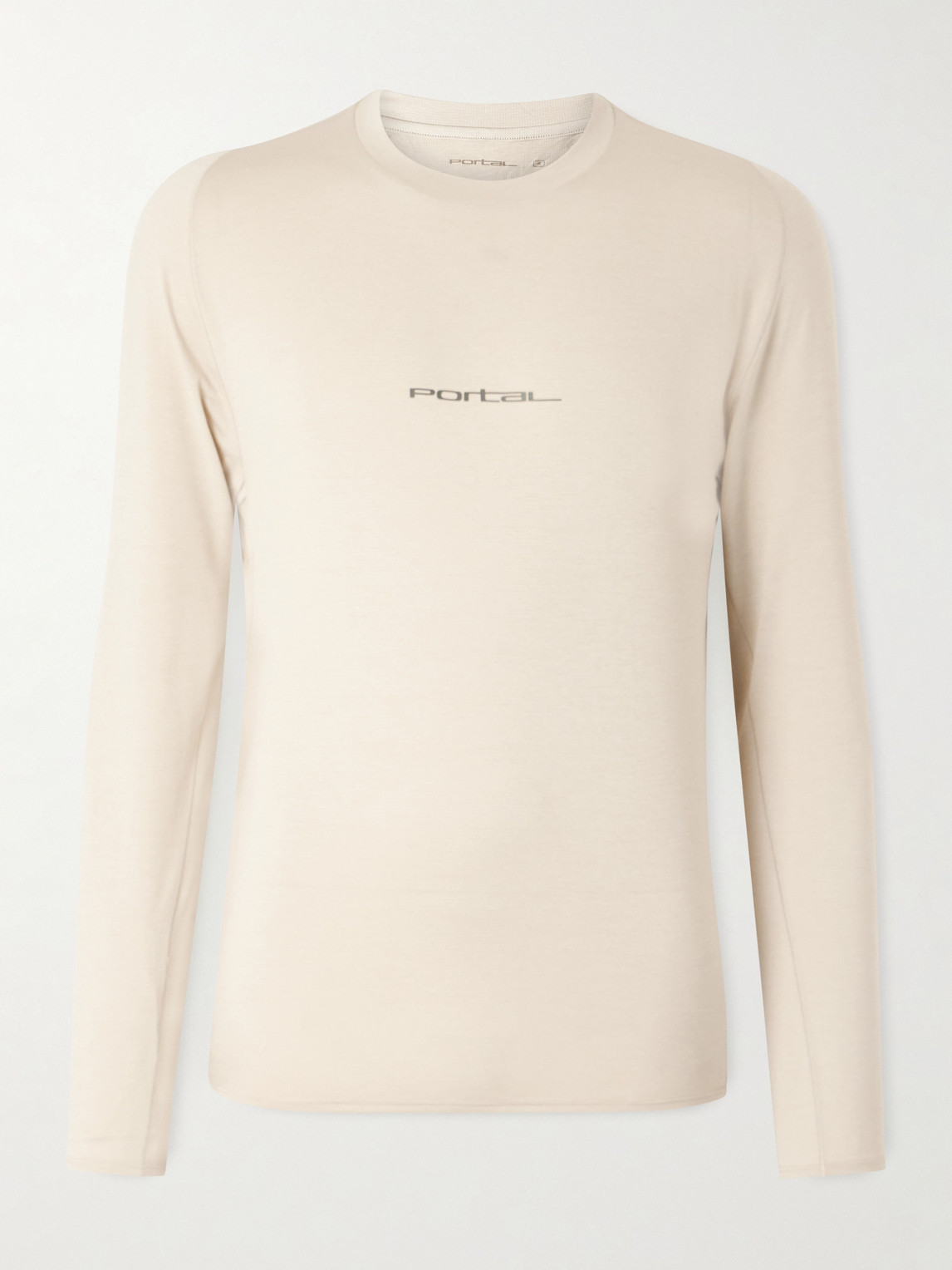 Portal Lateral Peak Logo-Print Recycled-Jersey T-Shirt - Men