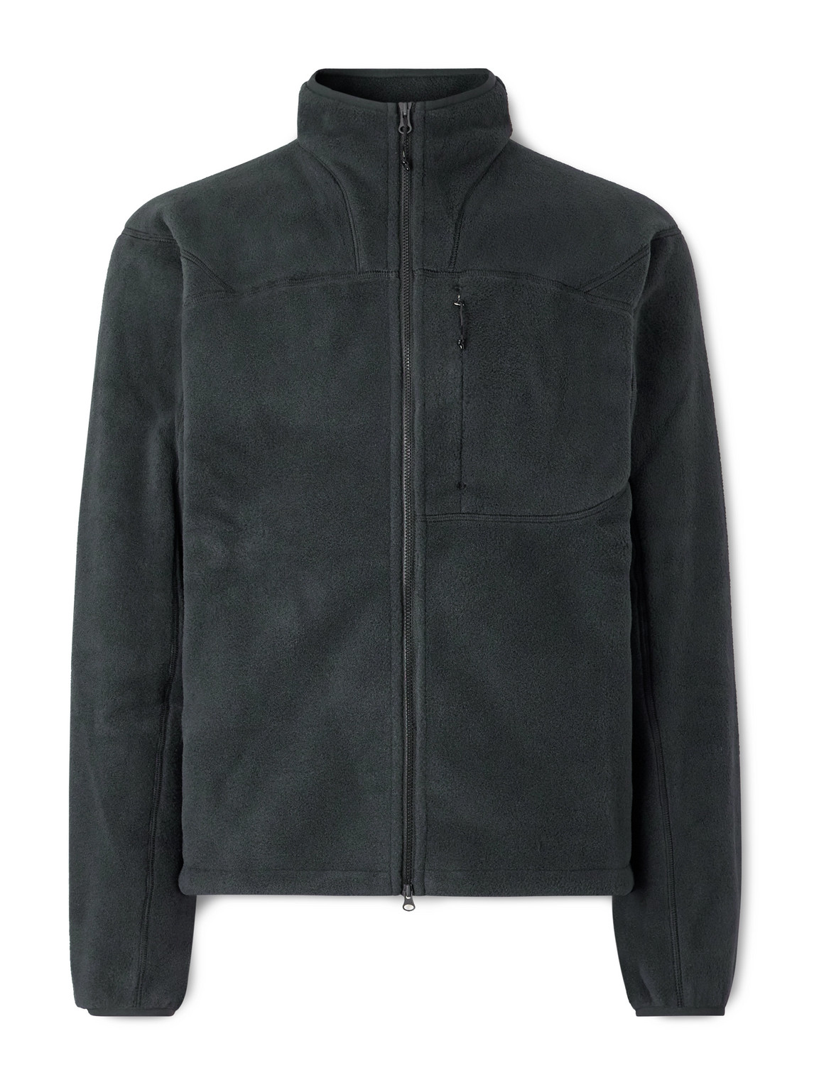 Portal Loam Recycled Polartec® 200 Fleece Jacket In Black
