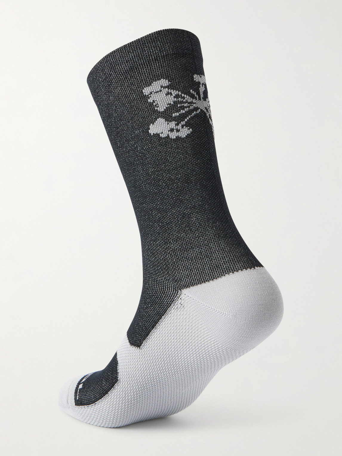 Pattern Active Three-Pack Jacquard-Knit Socks — 2