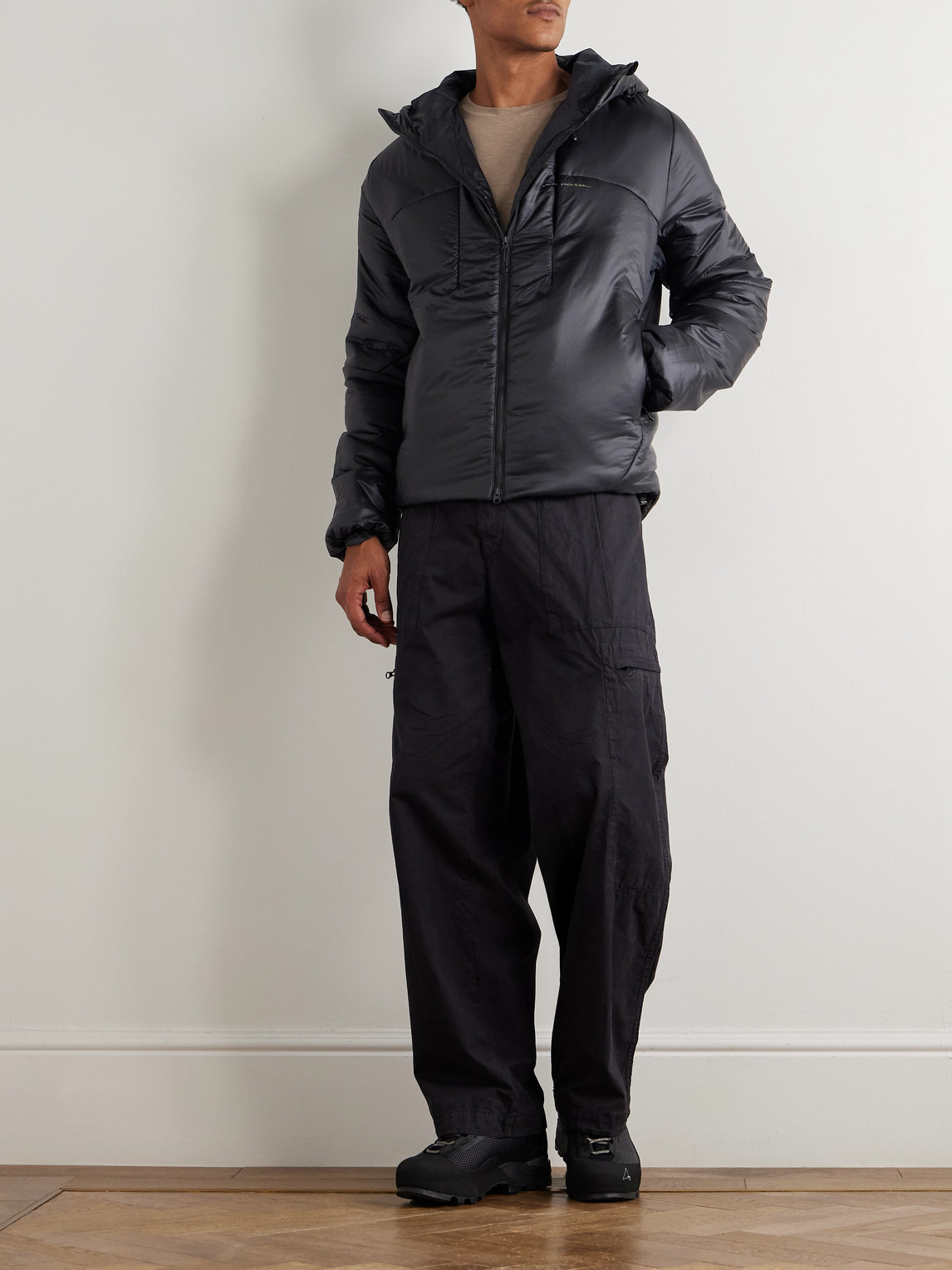 Biome Recycled-Ripstop Hooded Jacket — 2