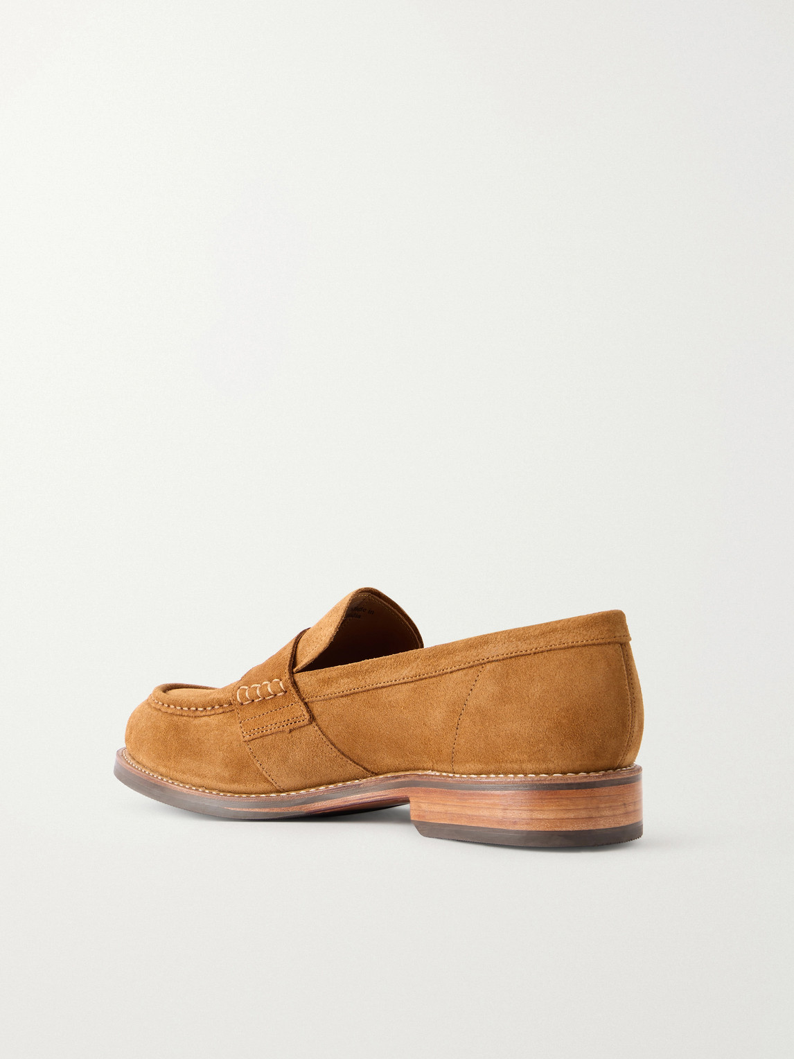 Nate Suede Penny Loafers