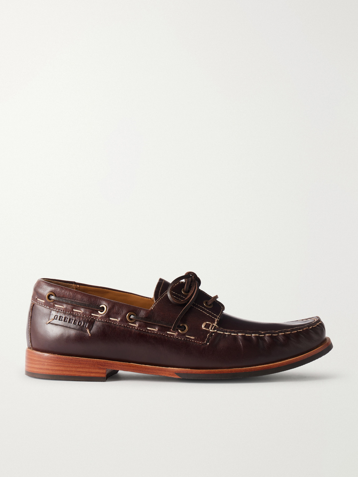 Claude Leather Boat Shoes