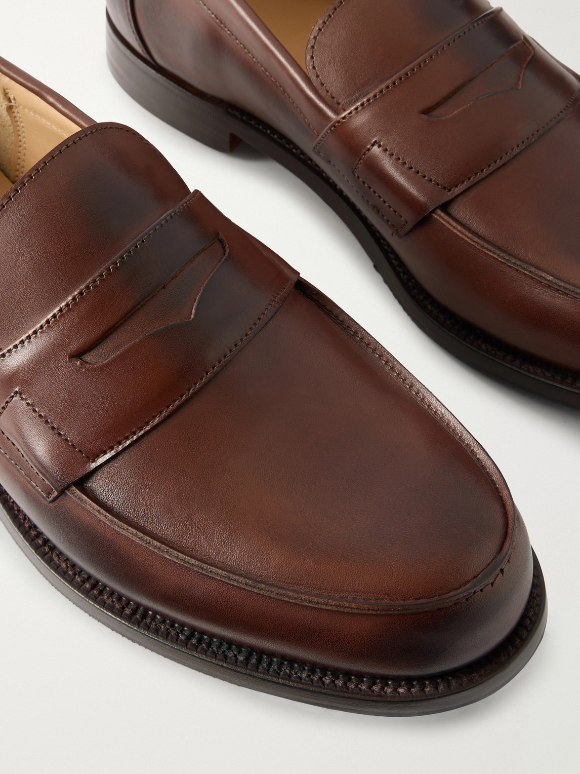 Epsom Leather Penny Loafers