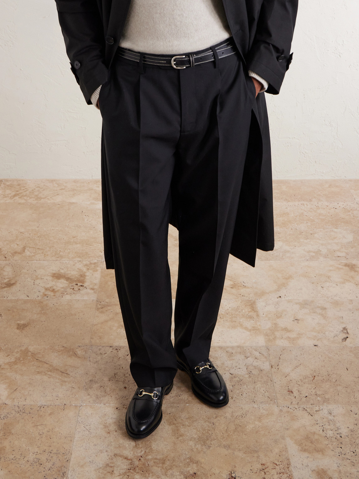 Franklin Horsebit-Embellished Loafers