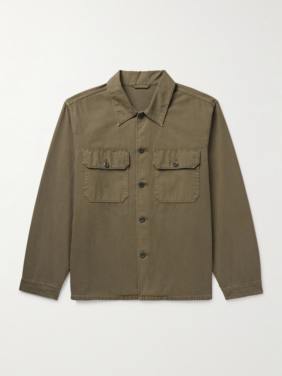 Nili Lotan Renard Twill Overshirt - Men