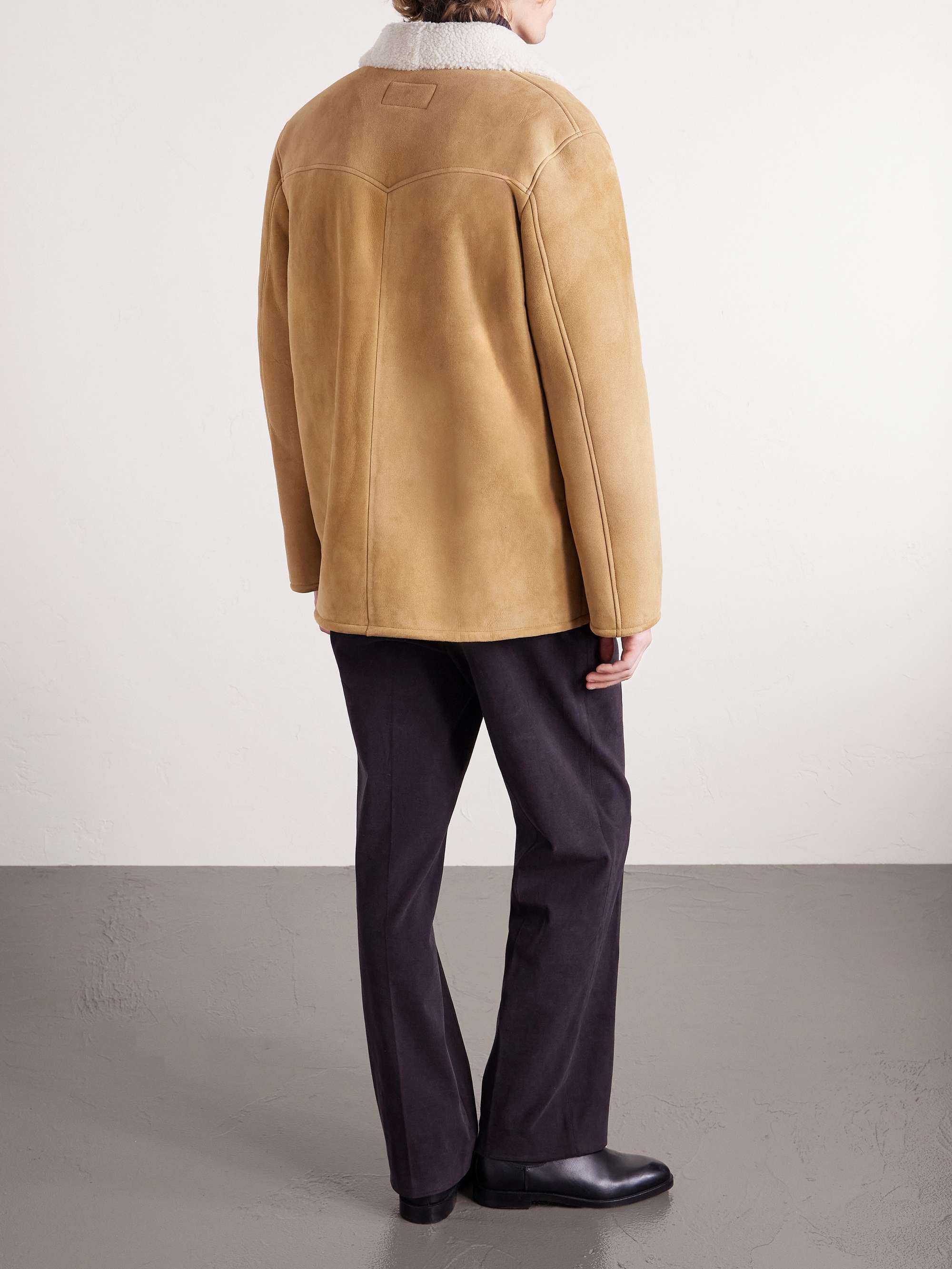 NILI LOTAN Goshen Shearling Coat for Men | MR PORTER