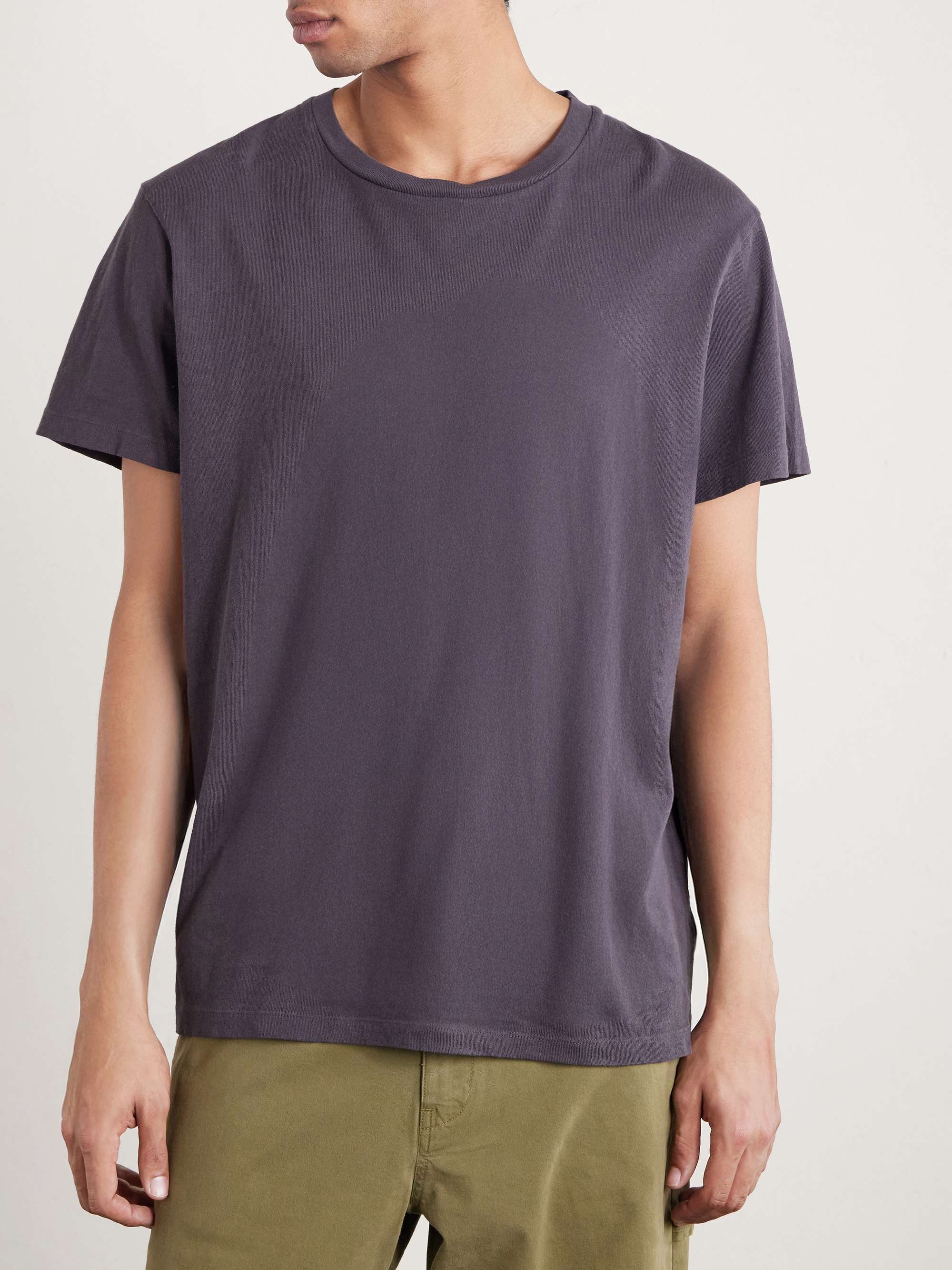 NILI LOTAN Bradley Cotton-Jersey T-Shirt