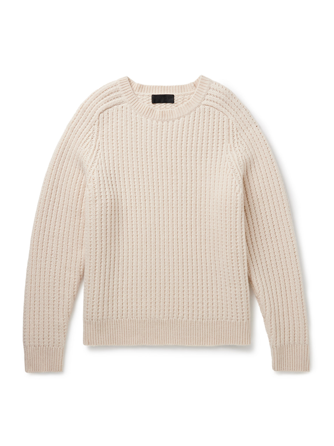 Nili Lotan Demitry Open-knit Sweater In Neutral