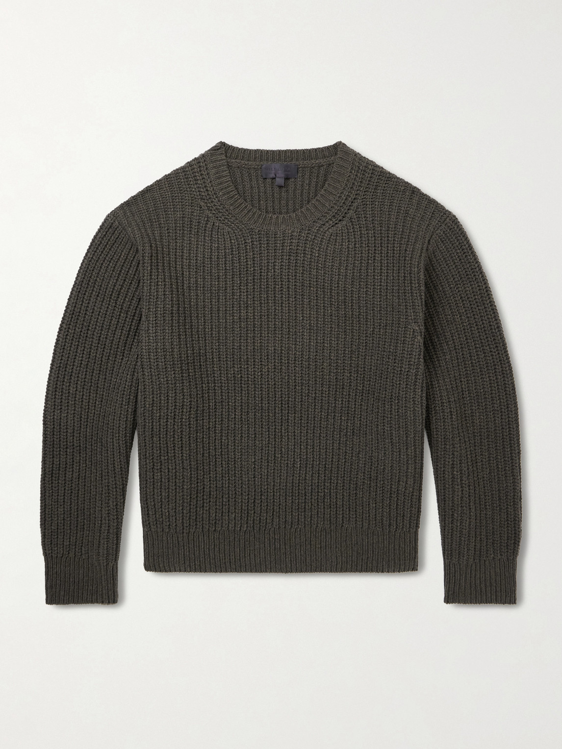 Nili Lotan Tyler Ribbed Merino Wool Sweater In Multi