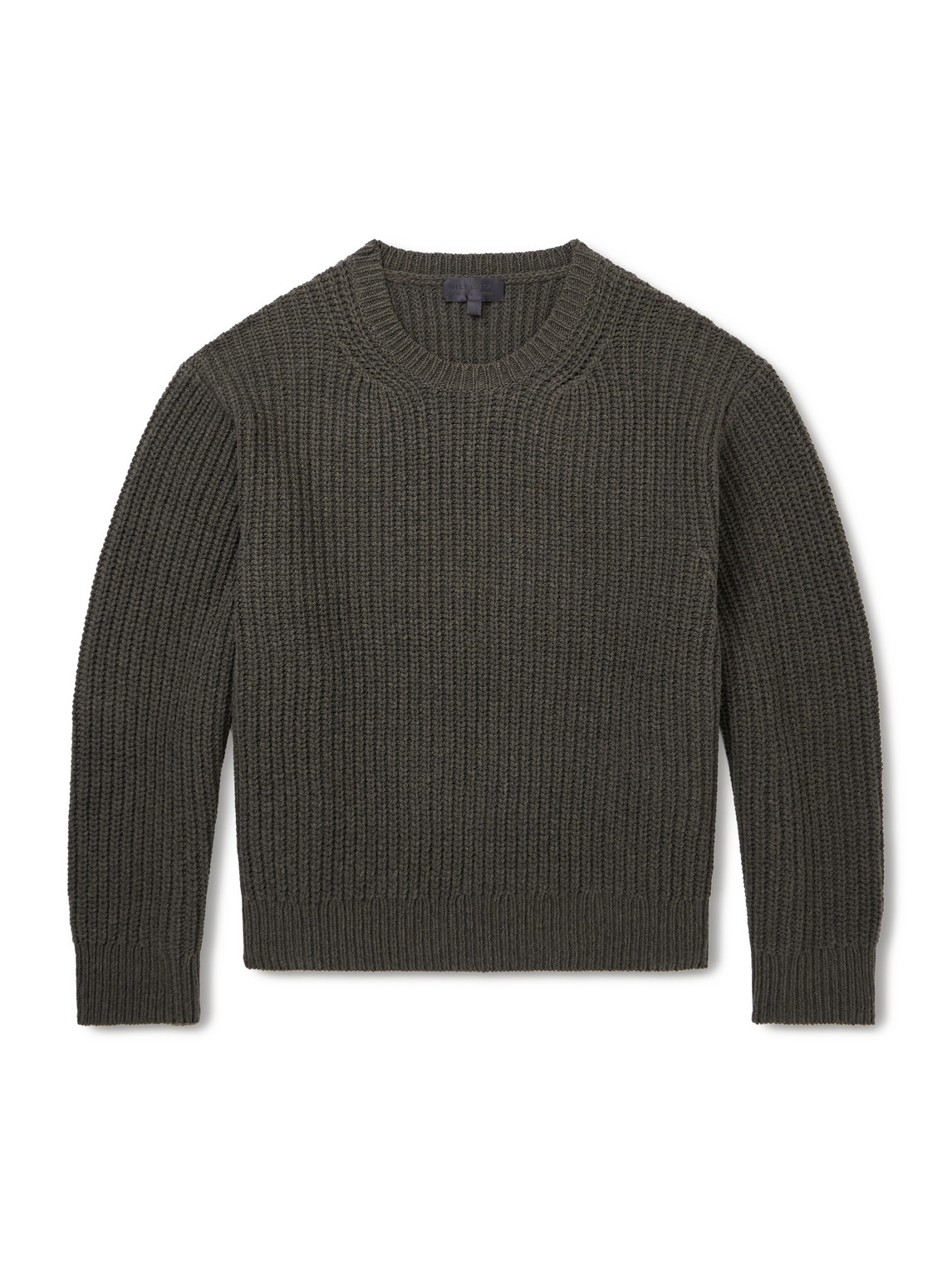 Nili Lotan Tyler Ribbed Merino Wool Sweater In Multi