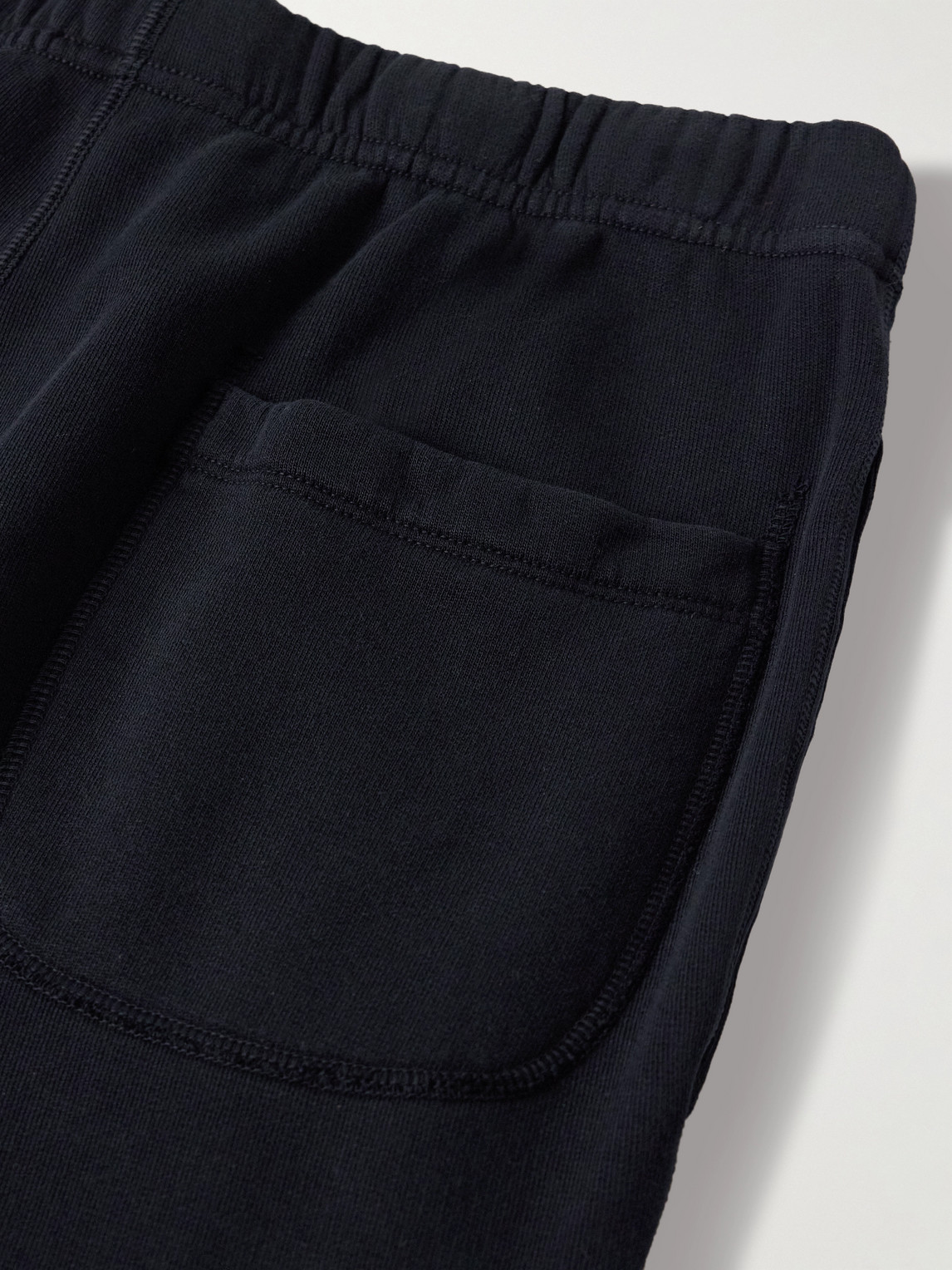 Nili Lotan Enli Tapered Jersey Sweatpants In Black