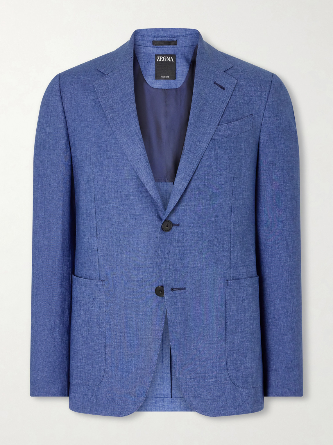 Zegna Oasi Linen Suit Jacket IT 54