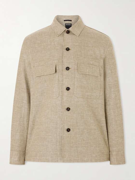 Ermenegildozegna Woven Overshirt