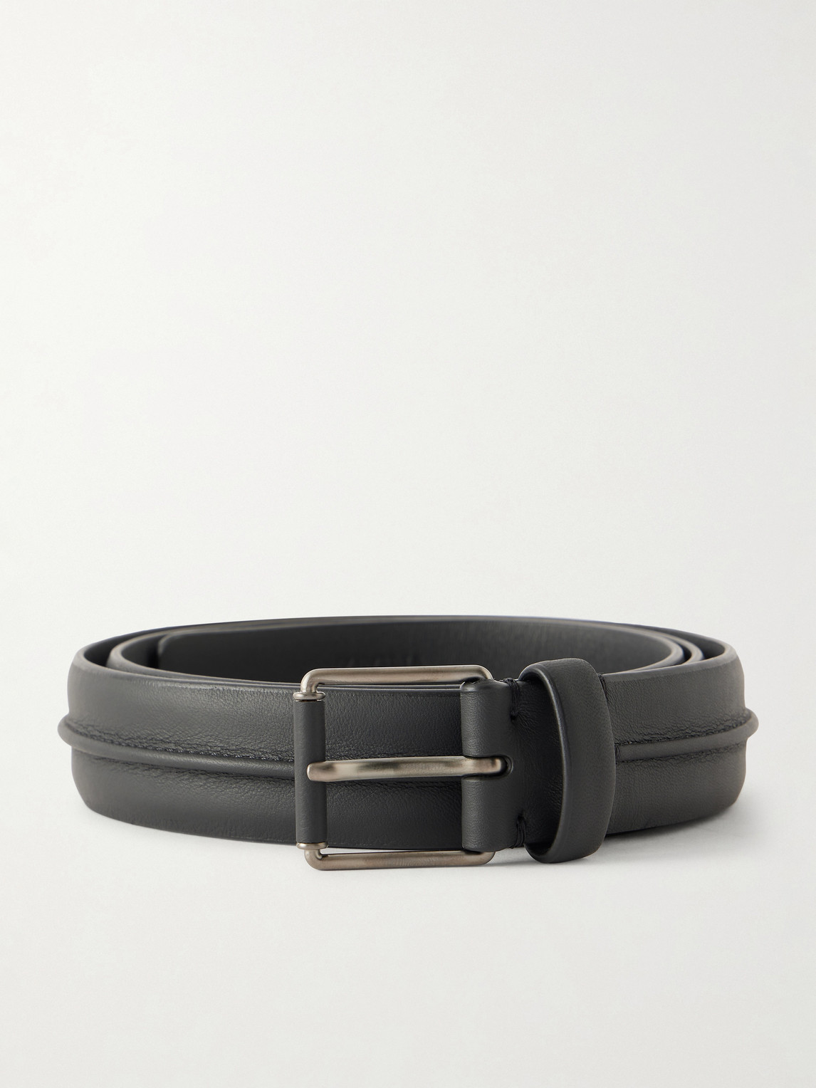 Zegna 3cm Leather Belt EU 90