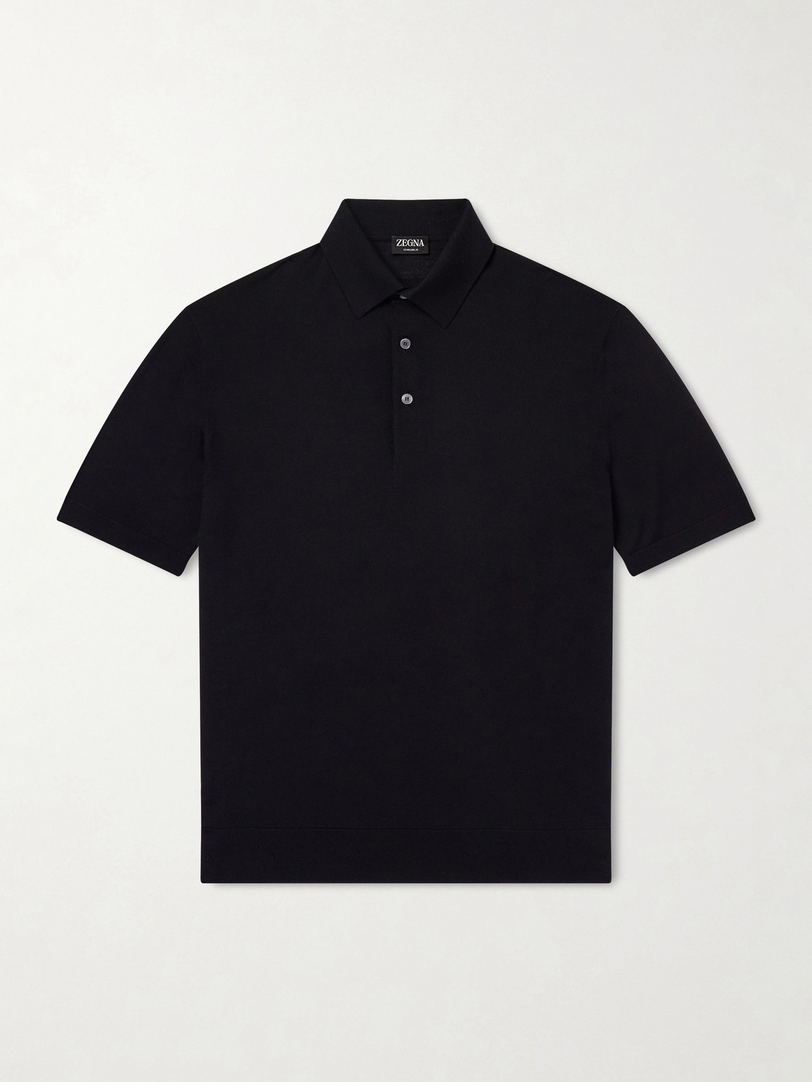 Zegna Wool Polo Shirt IT 56