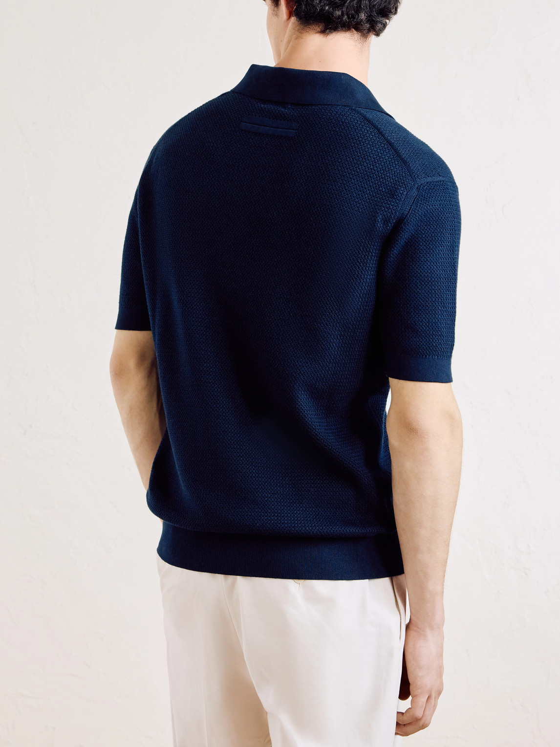 Slim-Fit Cotton-Piqué Polo Shirt