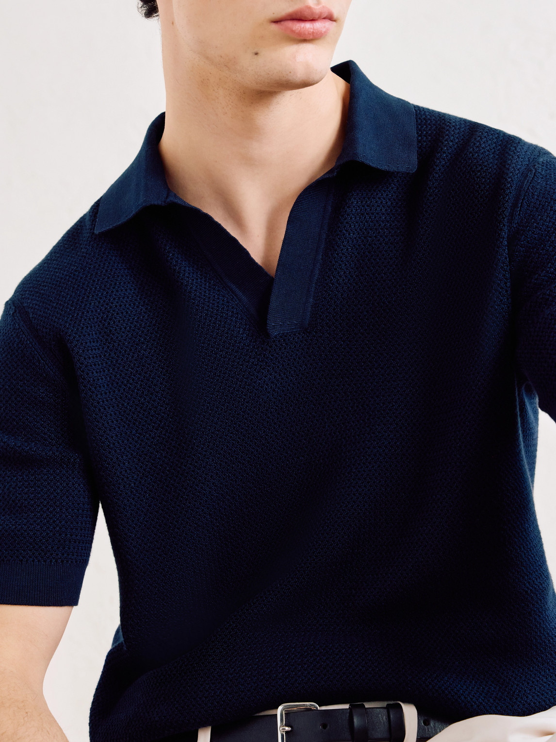 Slim-Fit Cotton-Piqué Polo Shirt