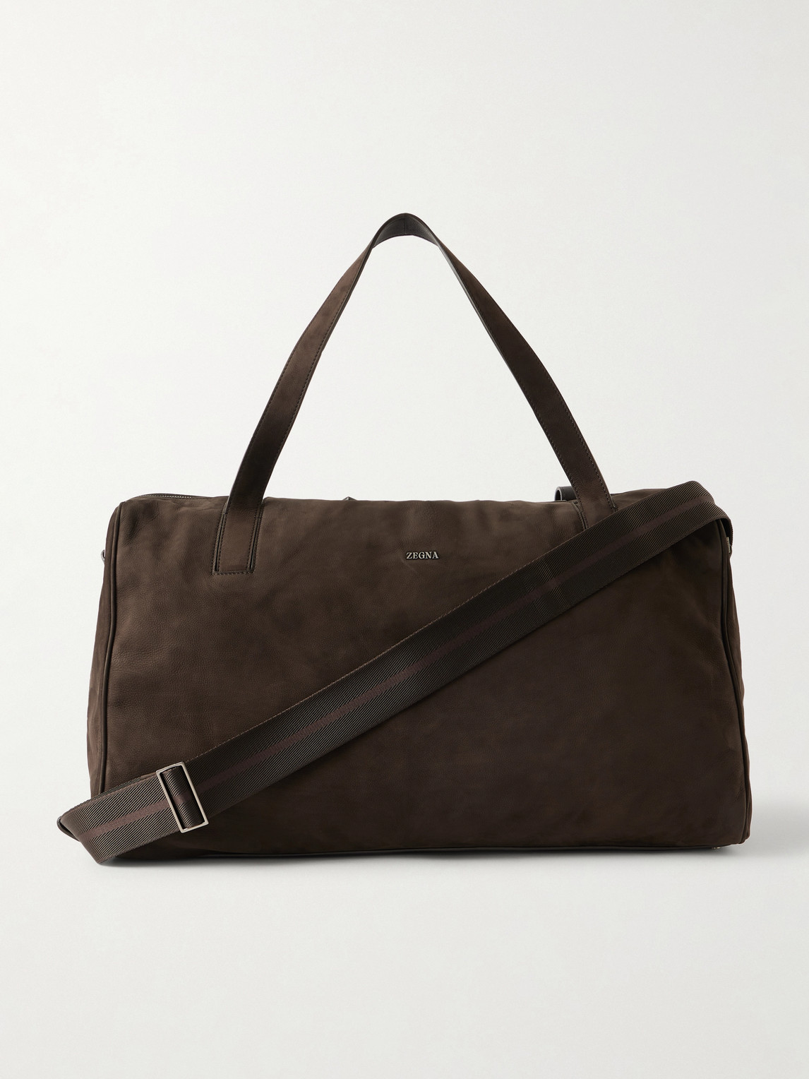 Zegna SECONDSKIN Suede Weekend Bag - Men