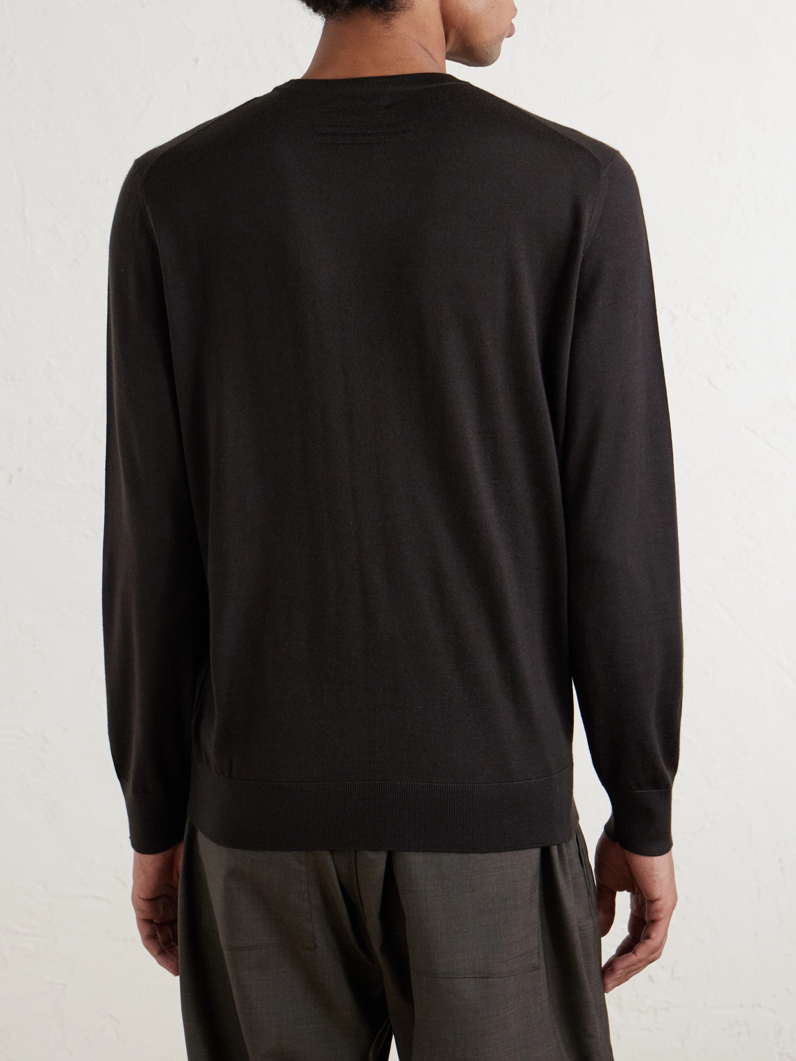 Cashmere And Silk-Blend Sweater