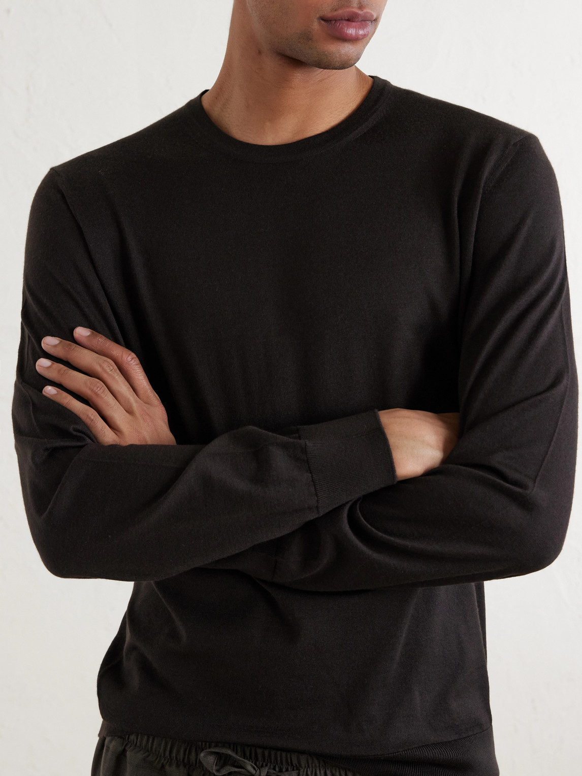 Cashmere And Silk-Blend Sweater