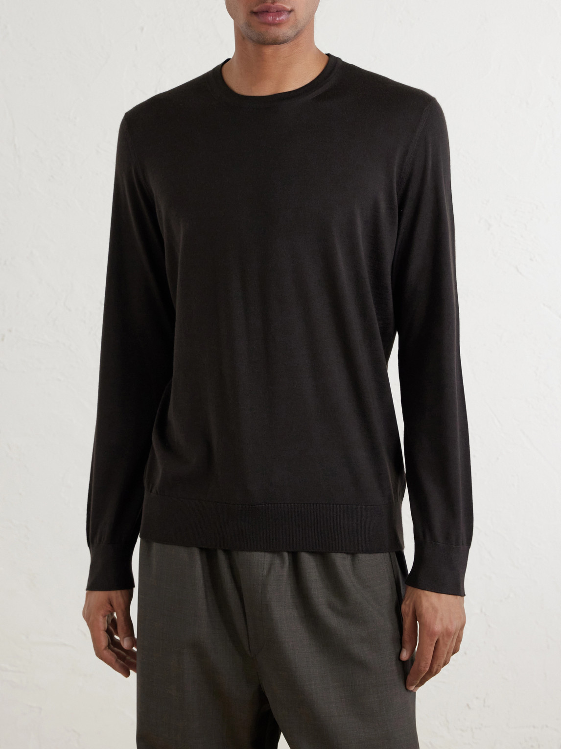 Cashmere And Silk-Blend Sweater